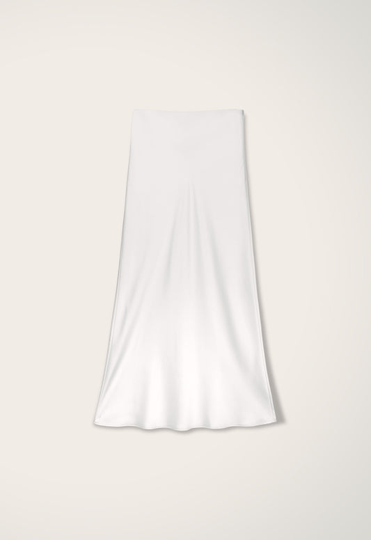 Paul Satin Bias Skirt