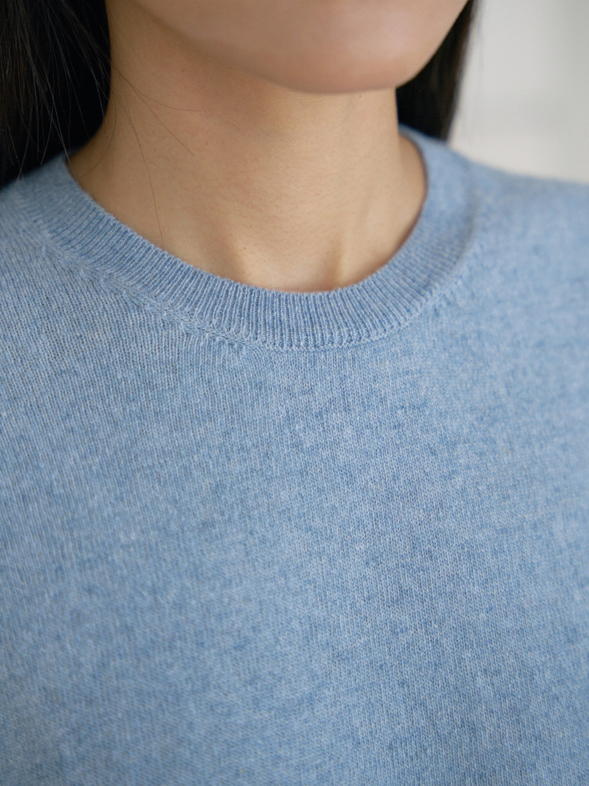 MARAN Cashmere Round Pullover - Blue 商品画像15/21