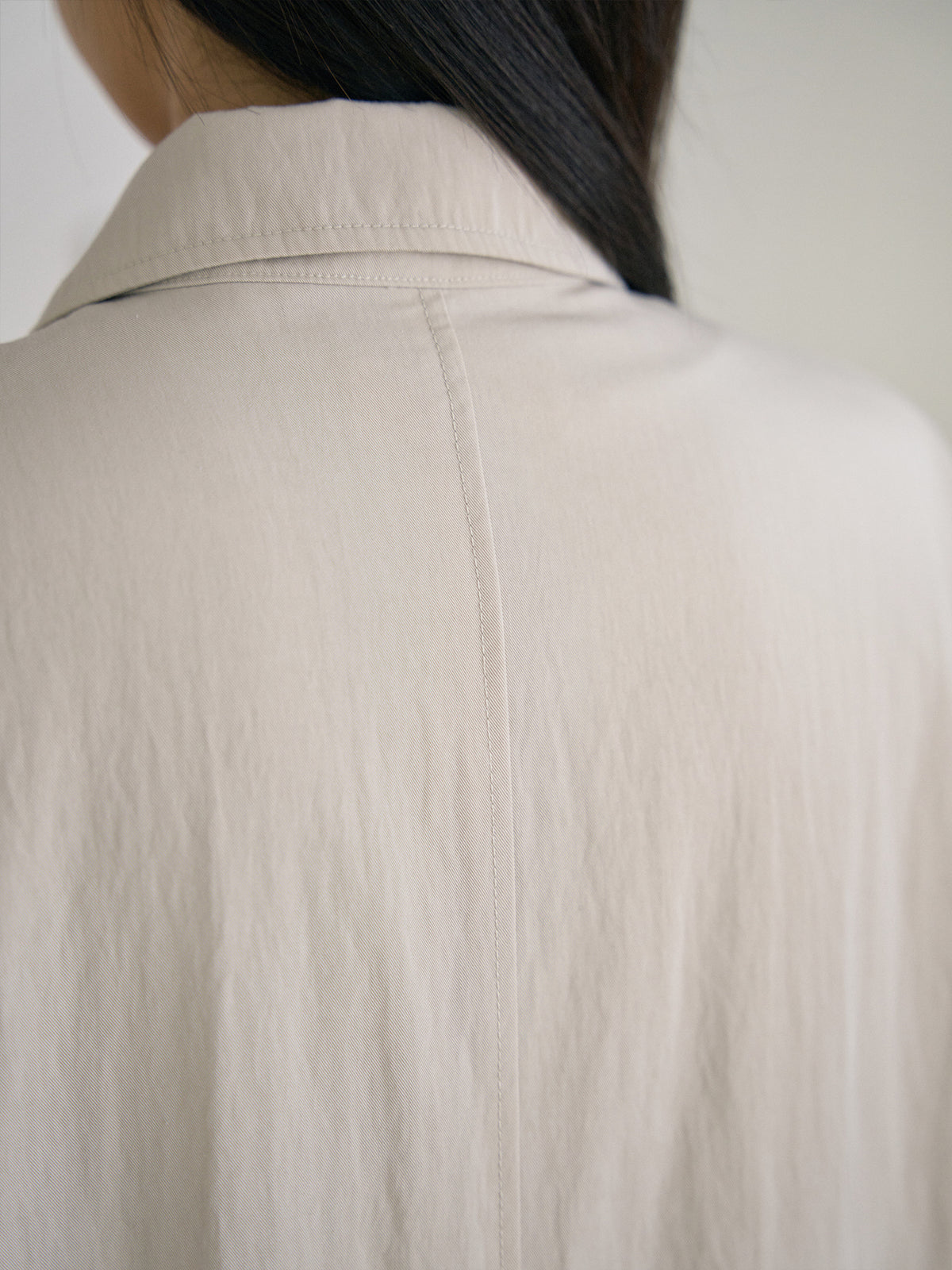 MARAN Washed Gabardine Blouson - Beige 商品画像20/21