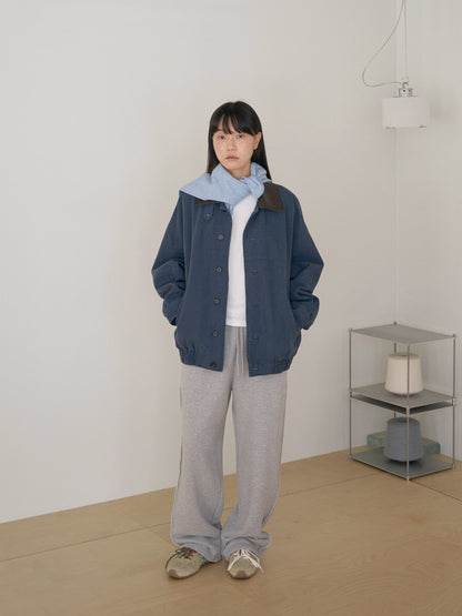 Cashmere Square Scarf - Blue 11