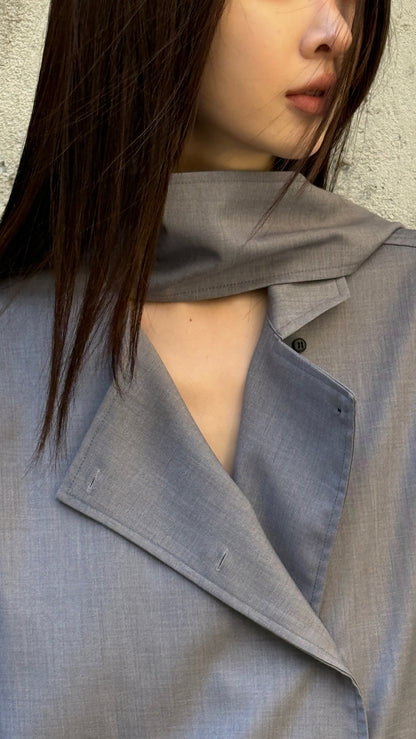 Shoulder Muffler Shirt