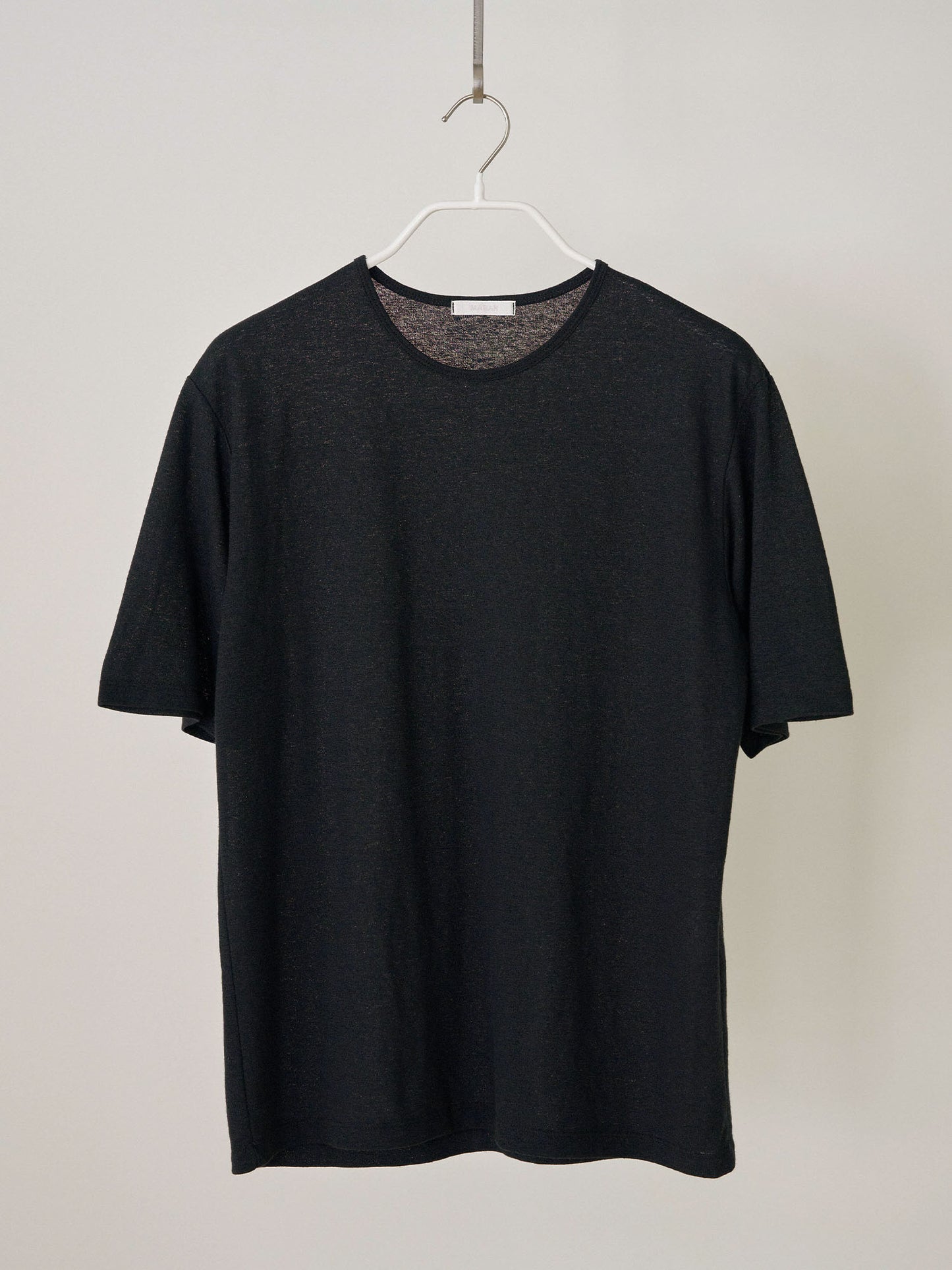 Linen Loose Short Sleeve - Black
