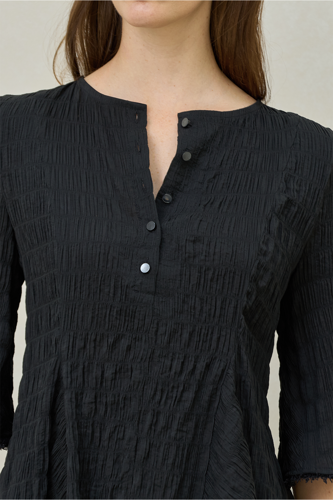 Shirring Flare Blouse