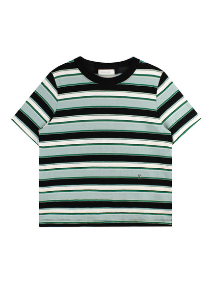 【HER&SHE 2025AW】Neo Stripe T-shirt