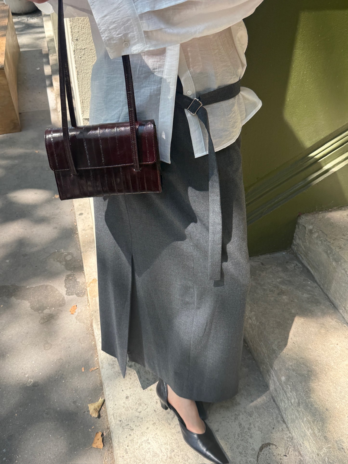Viscose Wool Skirt