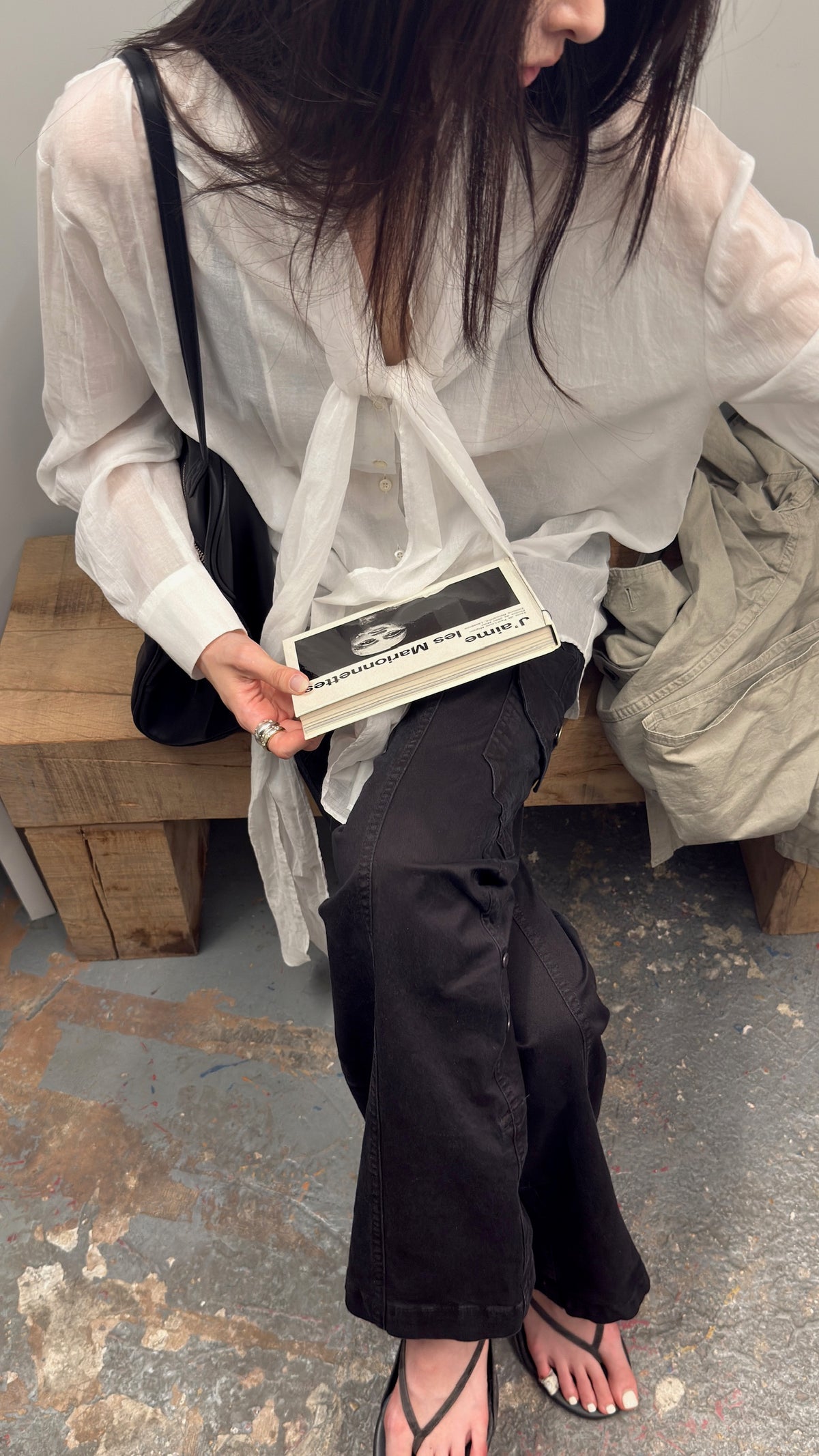 Cargo Roll-up Pants