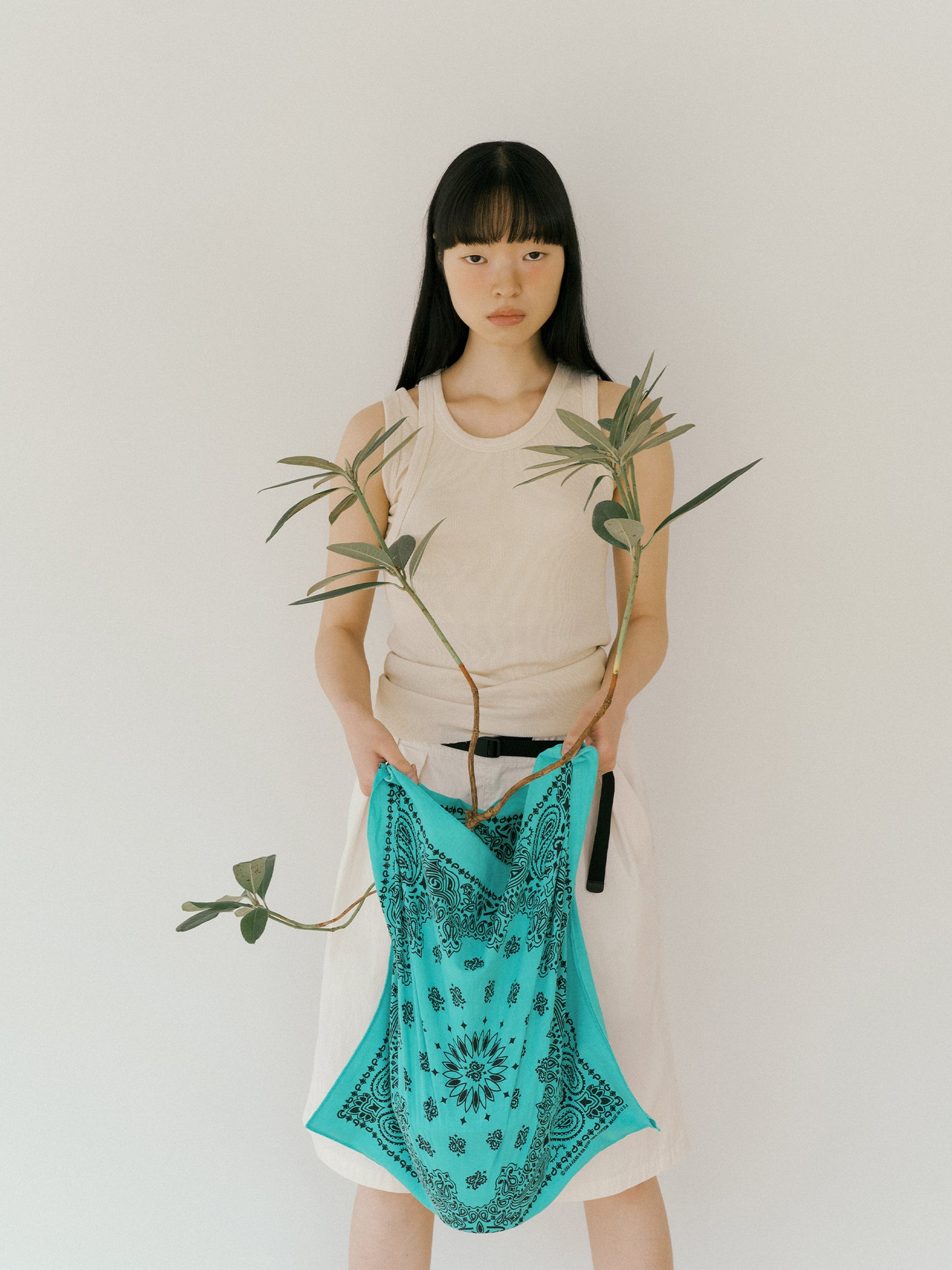 Pigment Square Bag - Green