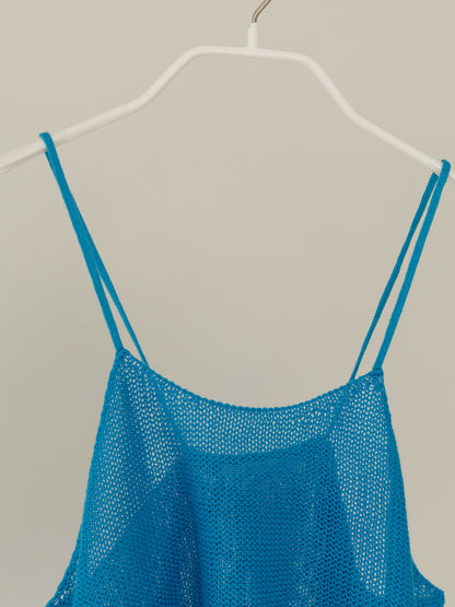 【MARAN】Block Sleeveless-BLUE