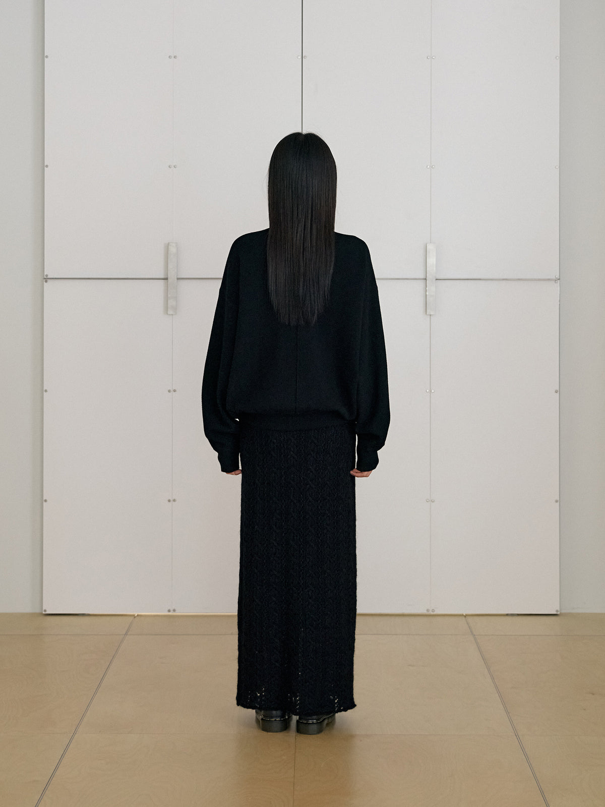 MARAN Ray Zip-up Cardigan - Black 商品画像16/21