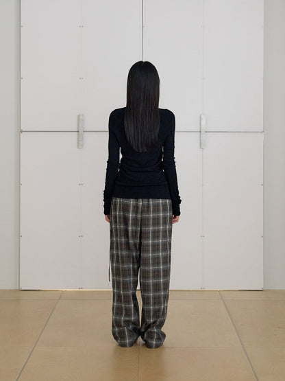 MARAN Alpaca Button Cardigan - Black 商品画像16/21