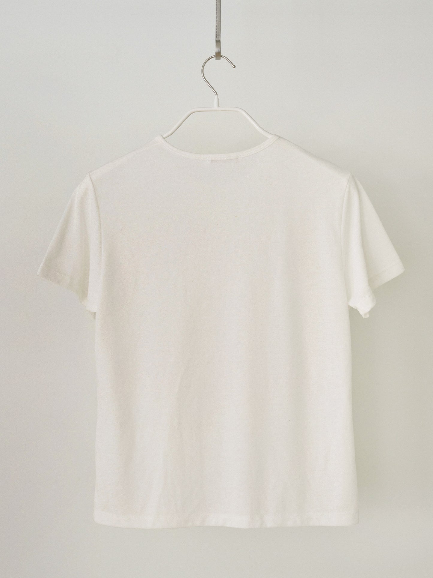 Linen Basic Short Sleeve - Ivory