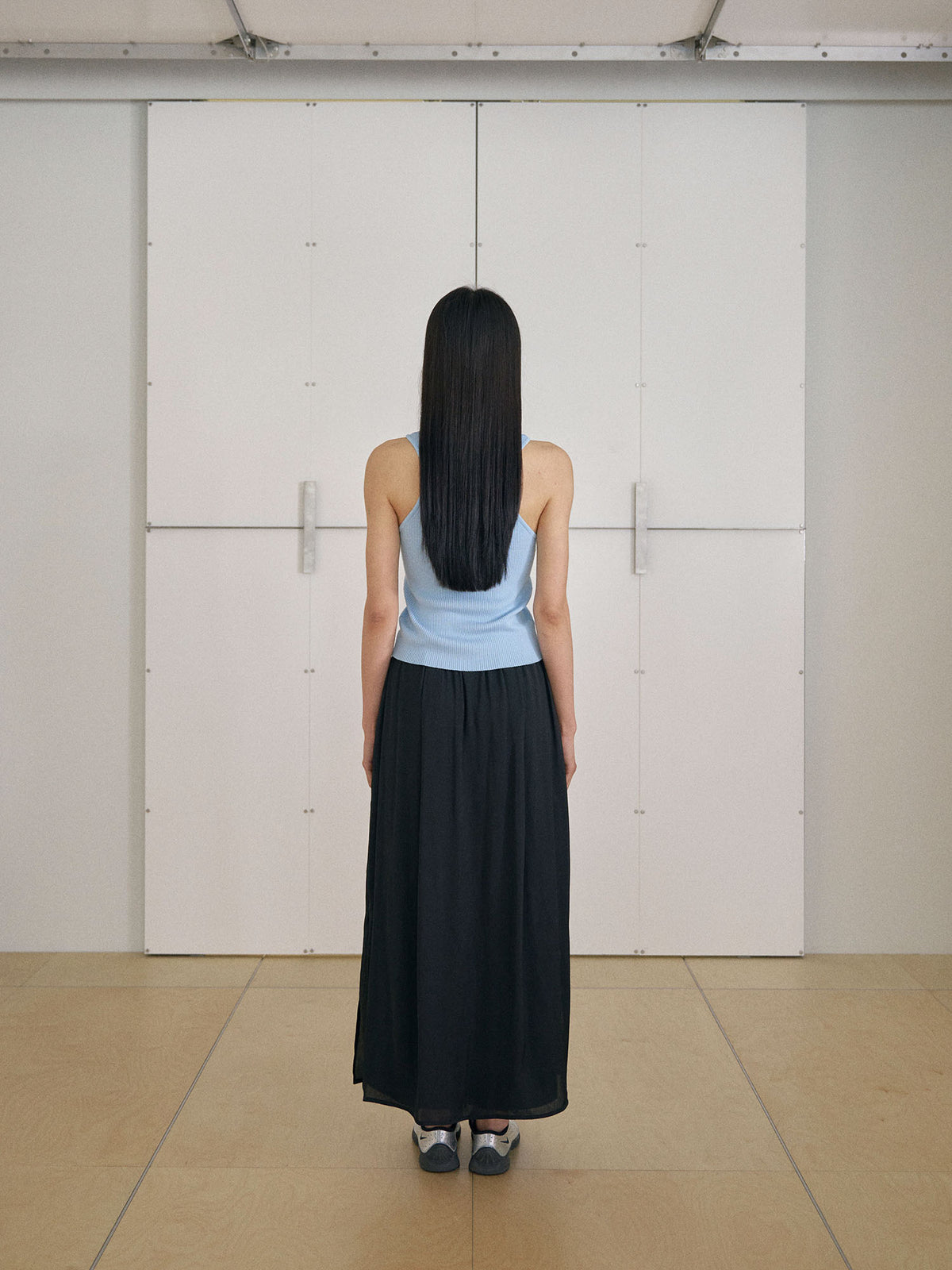 MARAN Layered Wrap Pants - Black 商品画像14/21