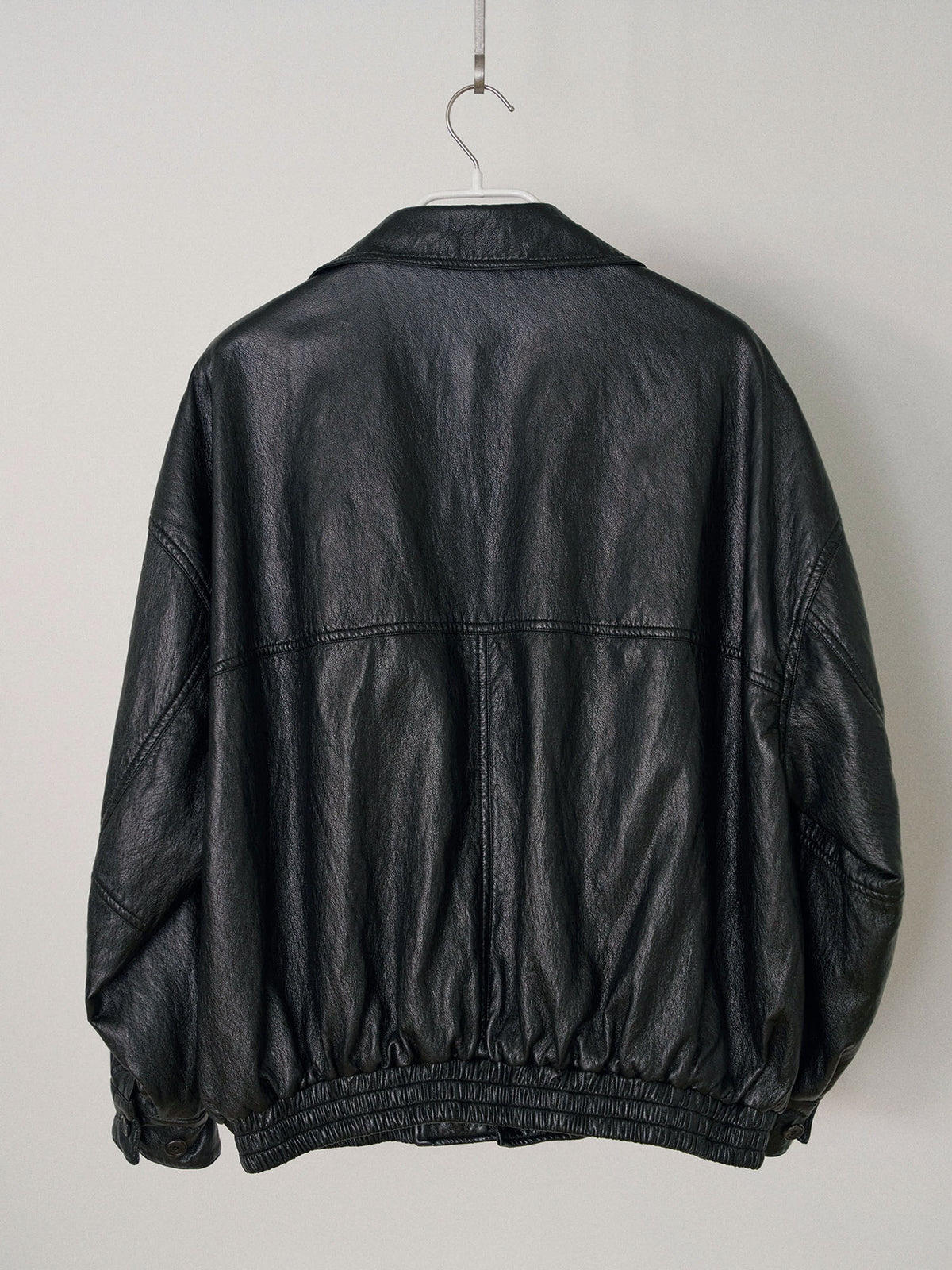 MARAN Soft Leather Blouson - Black 商品画像13/21