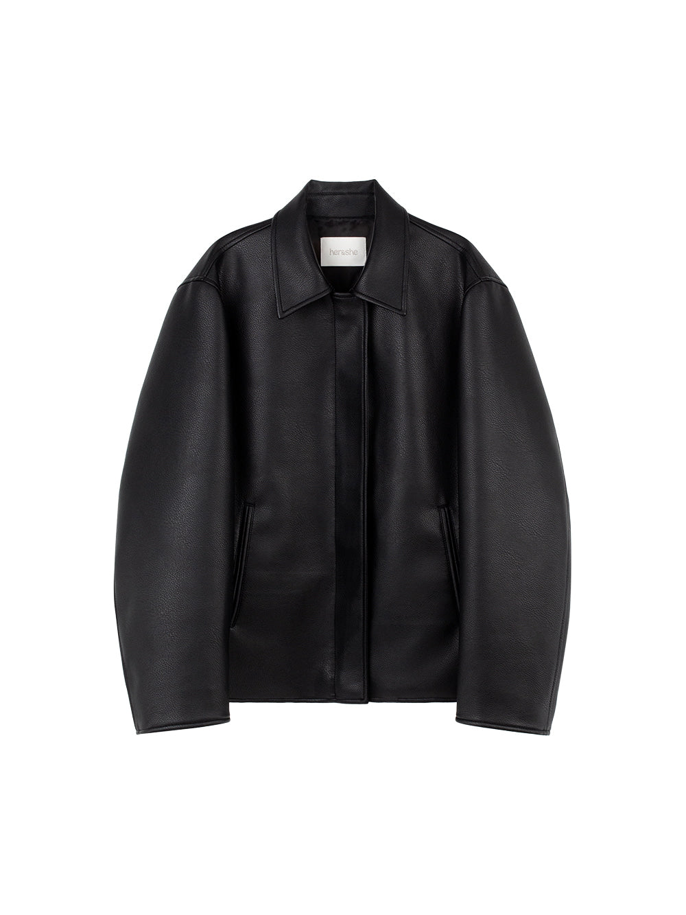 Contemporary Leather Jacket