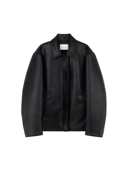 Contemporary Leather Jacket