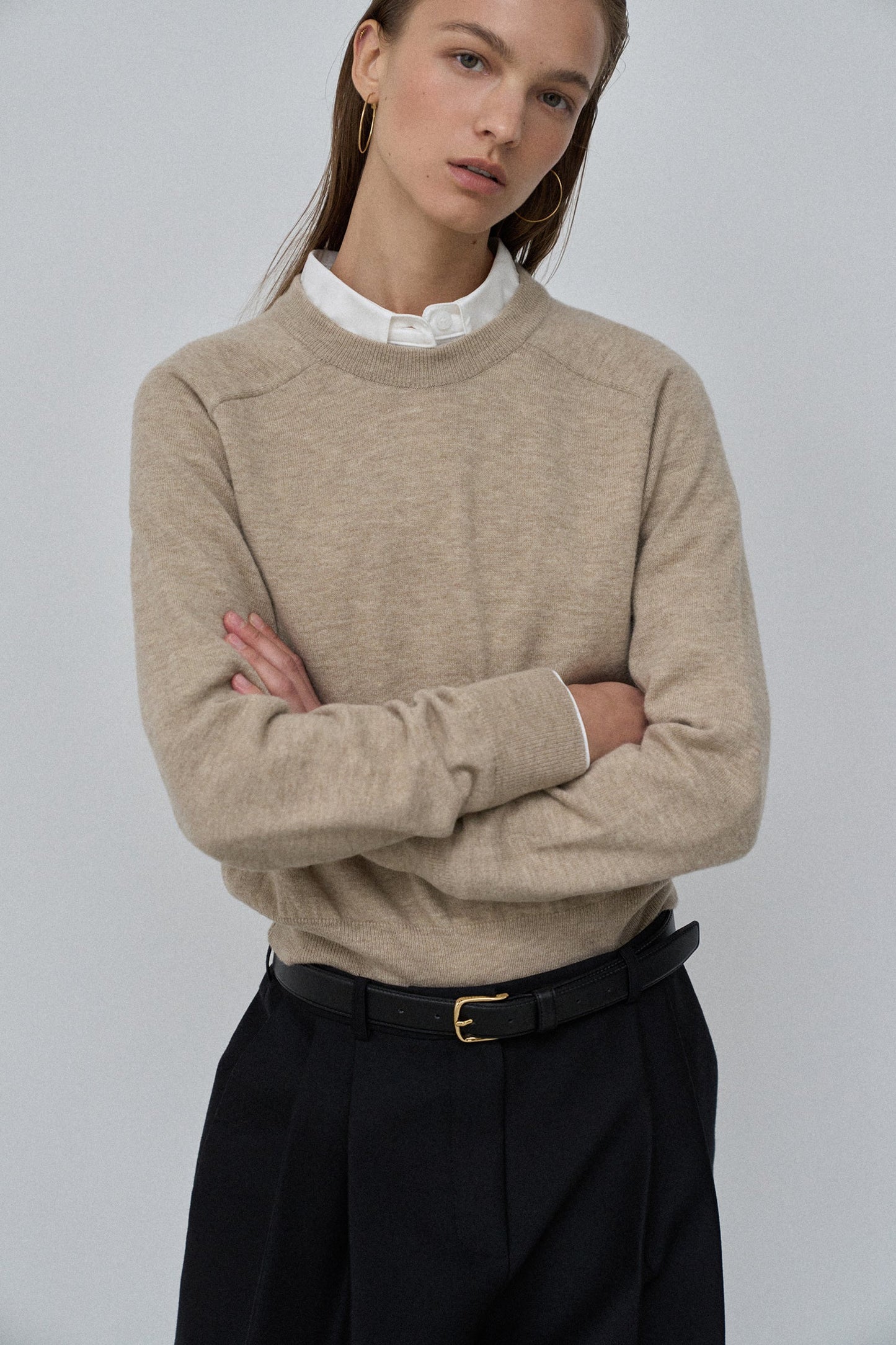 [BLOSSOM H COMPANY 2024AW] LOREN ROUND-NECK KNIT