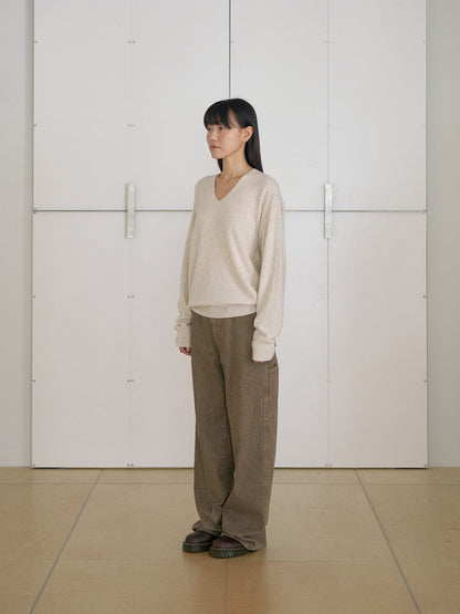 MARAN Corduroy Work Pants - Beige 商品画像15/21