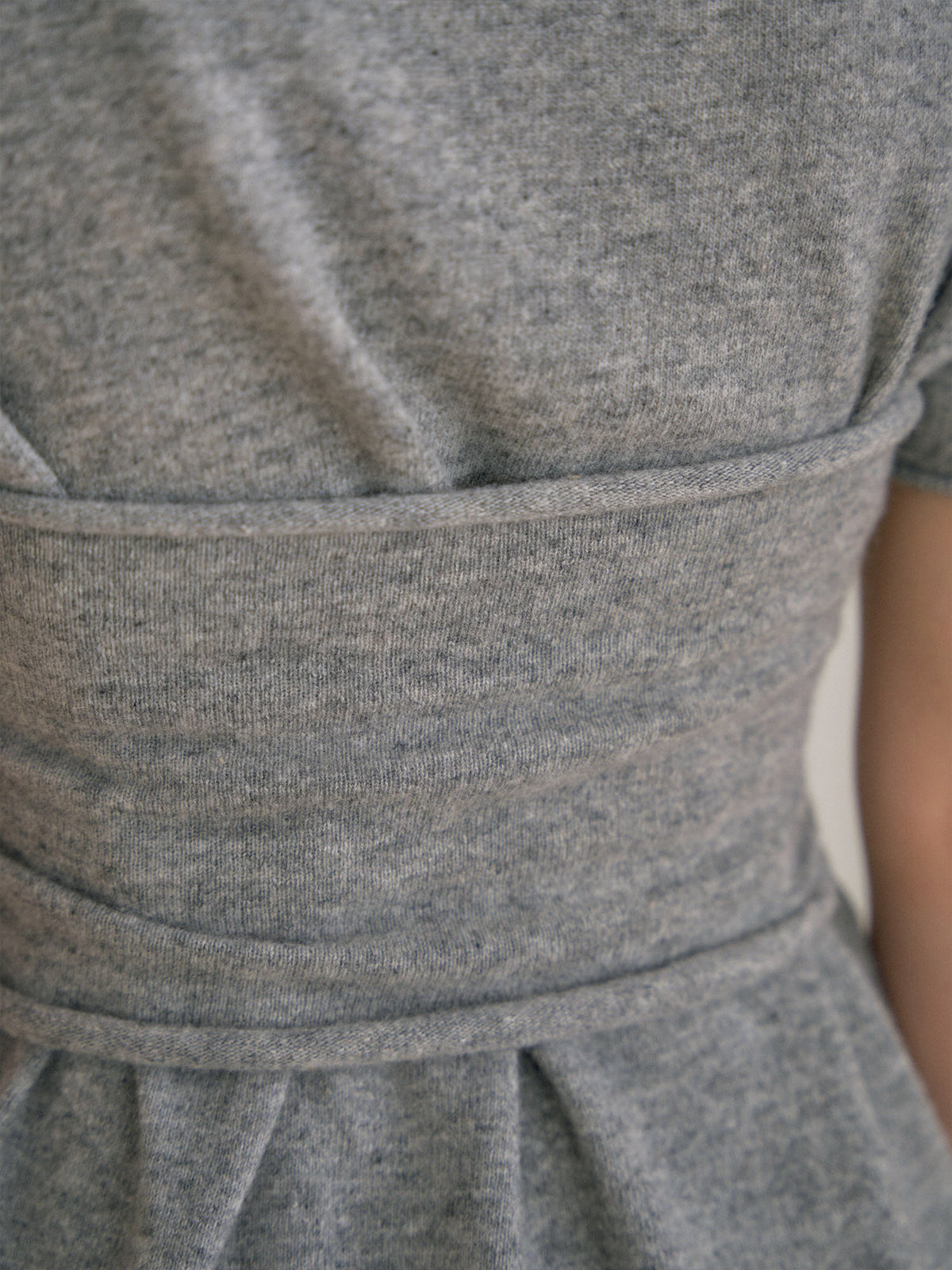 Cashmere Bustier - Gray 12