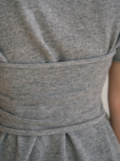 Cashmere Bustier - Gray 12
