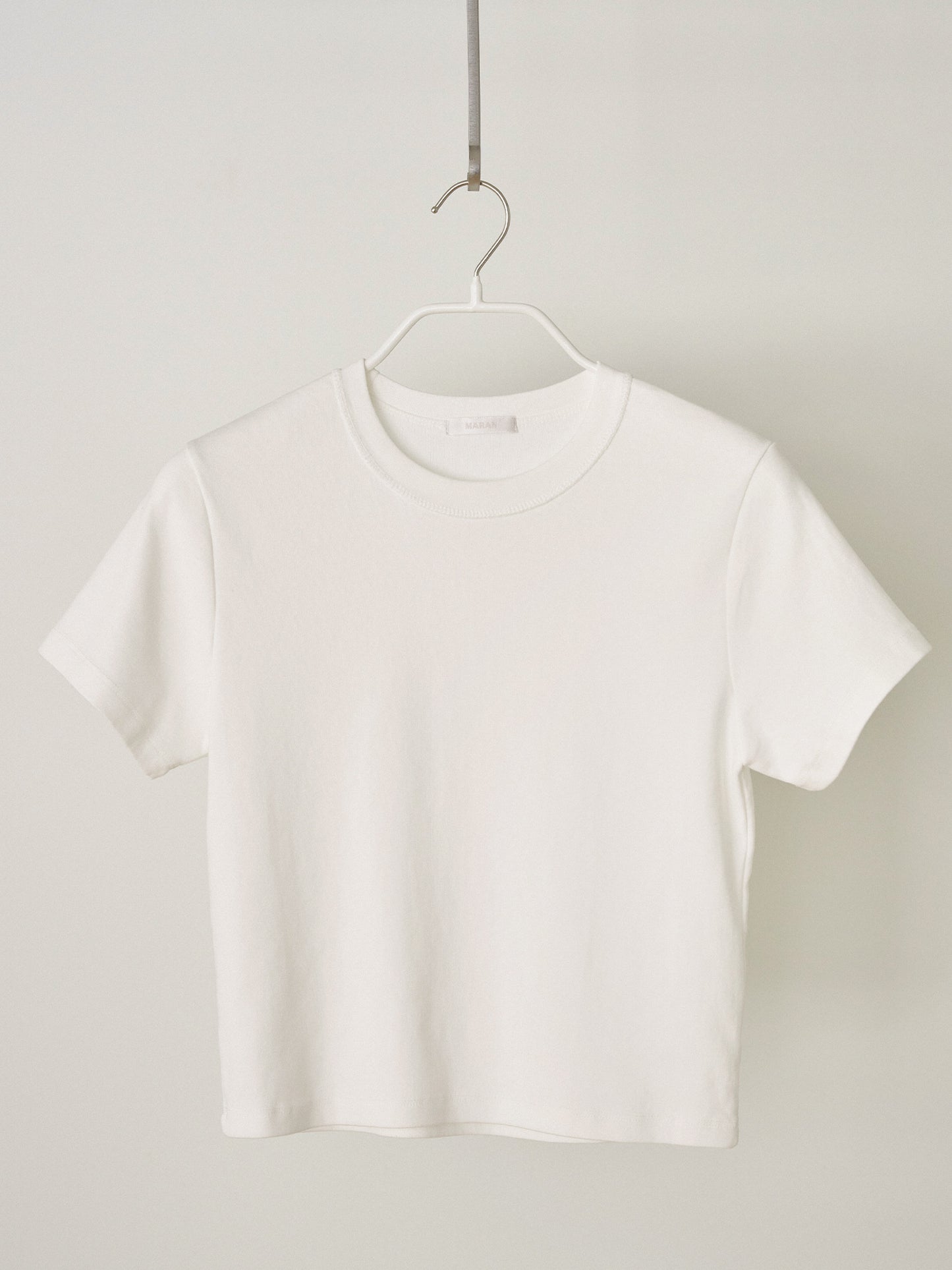 Soft Rib Short Sleeve - Ivory