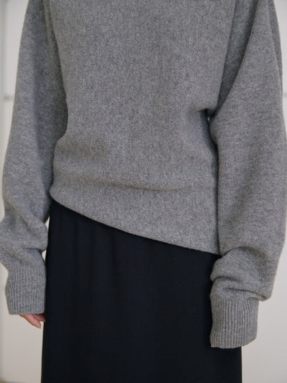 MARAN Flow Boat Neck Pullover - Gray 商品画像20/21