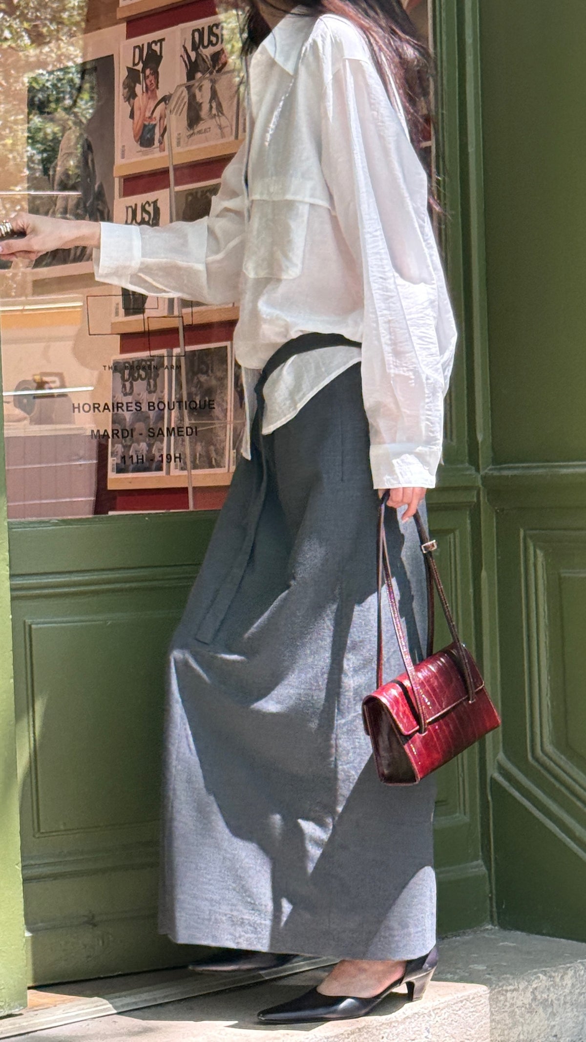 Viscose Wool Skirt