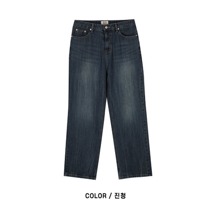 Washed Jeans DEEP BLUE