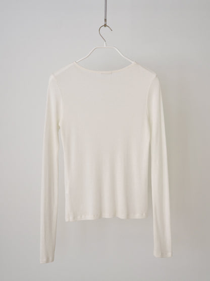 MARAN Finger Hole Long Sleeve - Ivory 商品画像21/21