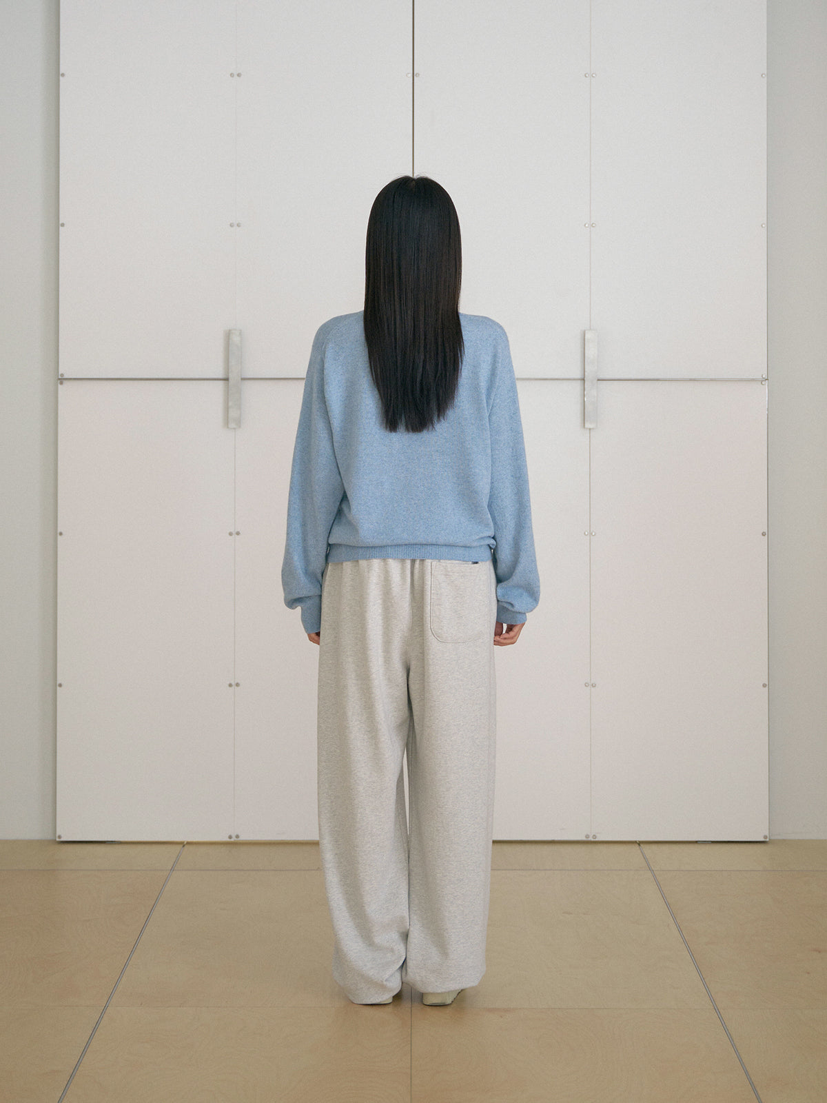 MARAN Cashmere Round Pullover - Blue 商品画像20/21