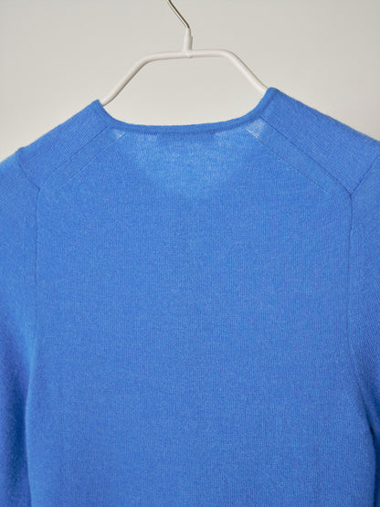 MARAN Alpaca Button Cardigan - Blue 商品画像20/21