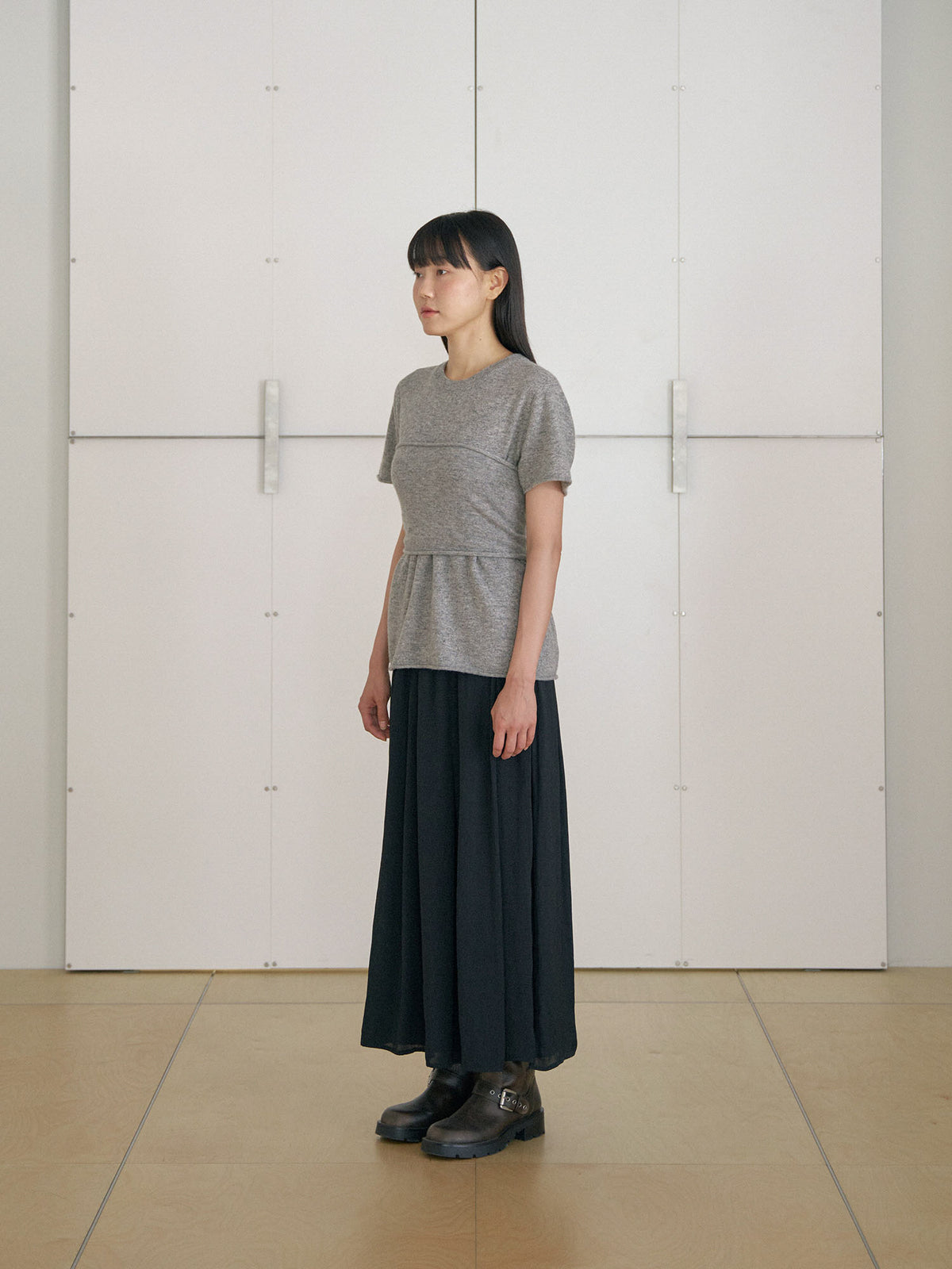 MARAN Cashmere Bustier - Gray 商品画像15/21