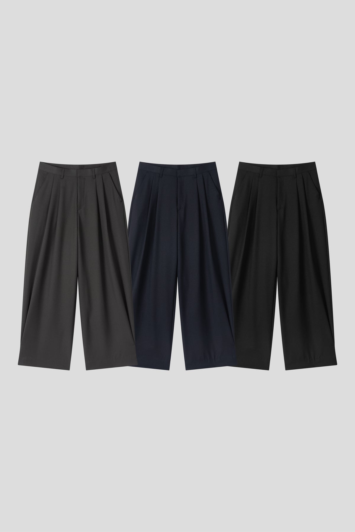 Two-Tuck Wide Slacks color guide