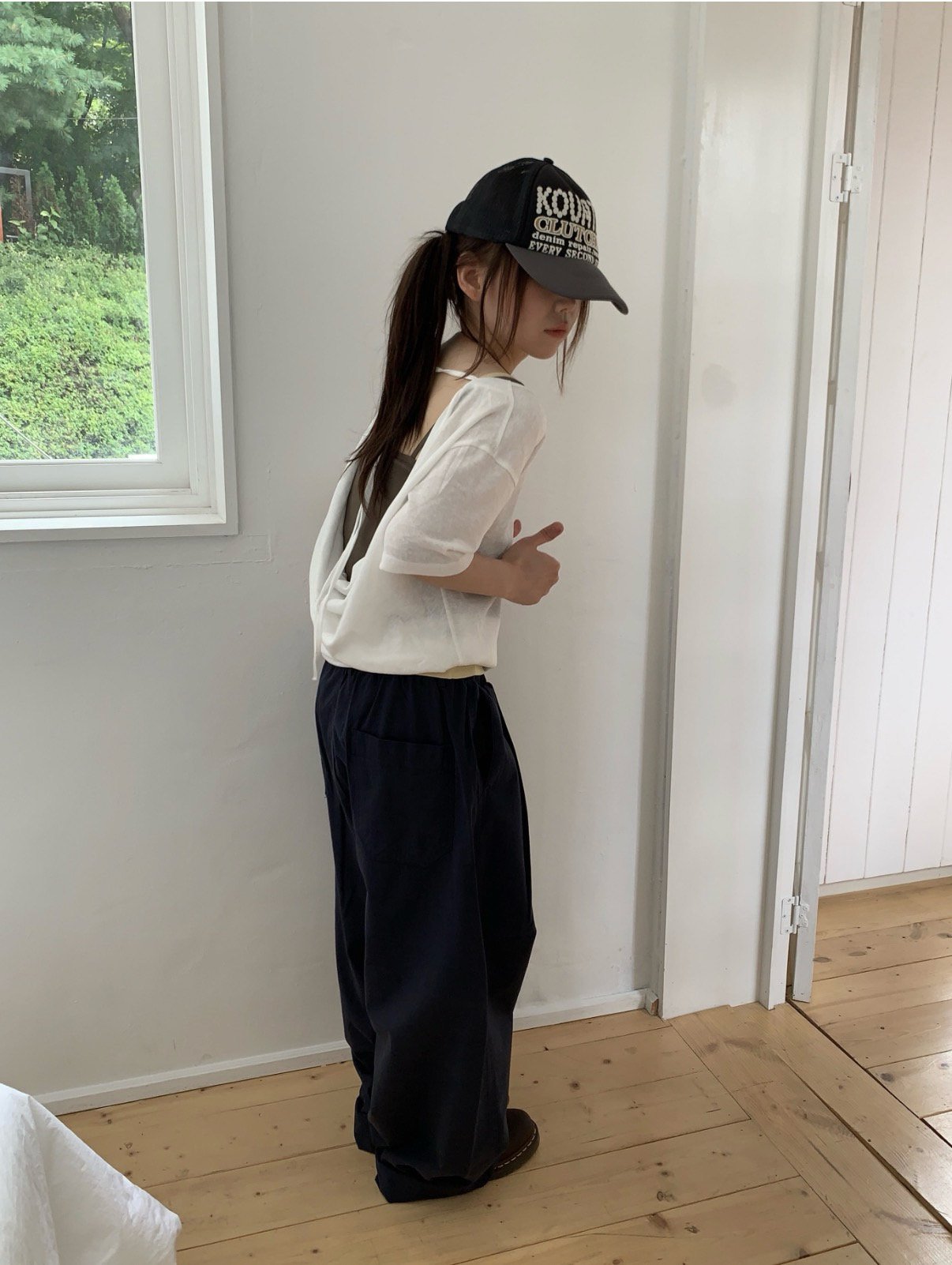 Gabardine D-Ring Pants