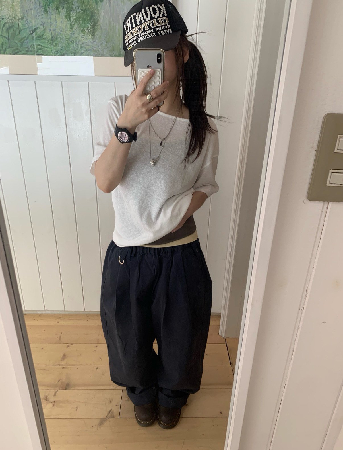 Gabardine D-Ring Pants