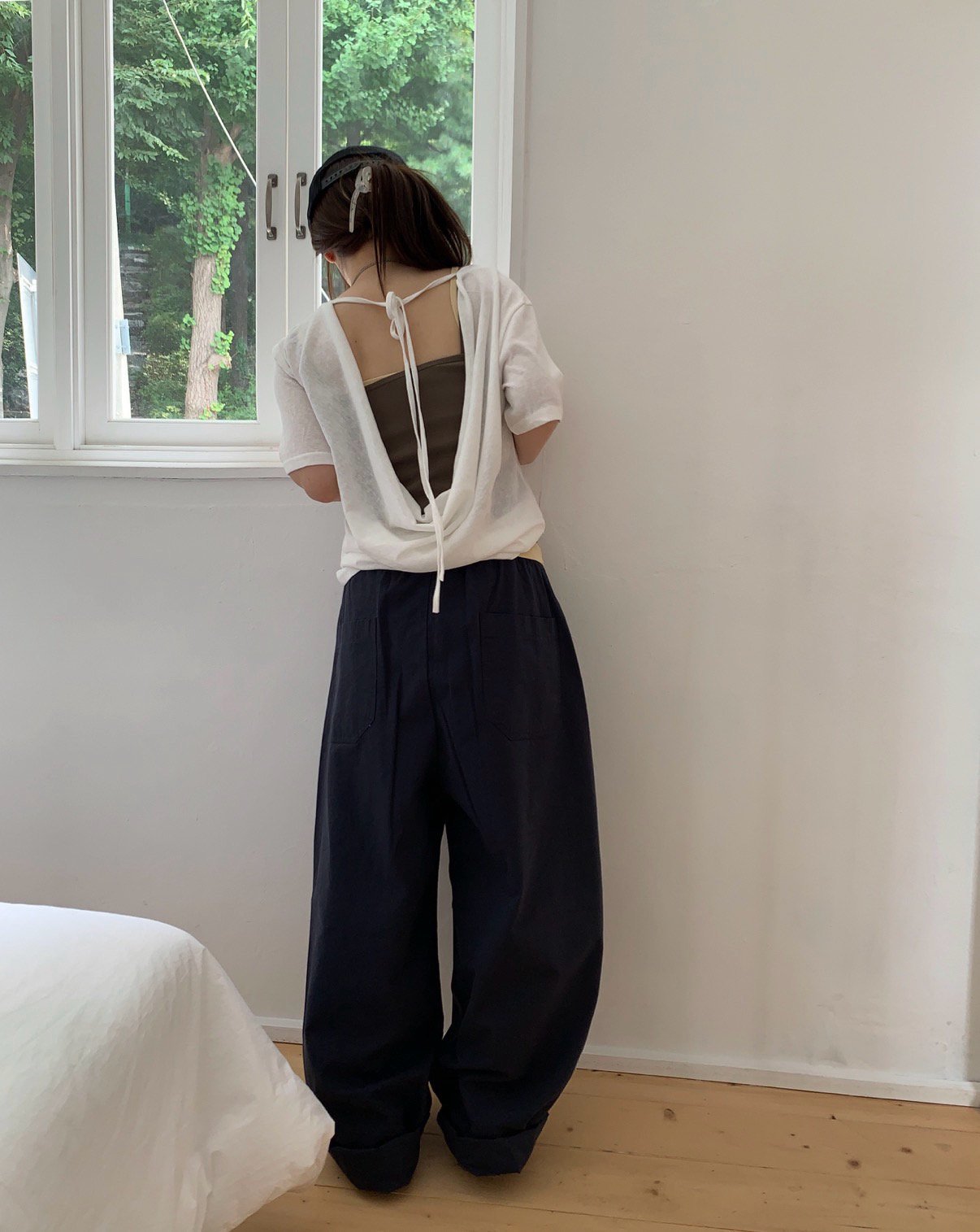 Gabardine D-Ring Pants