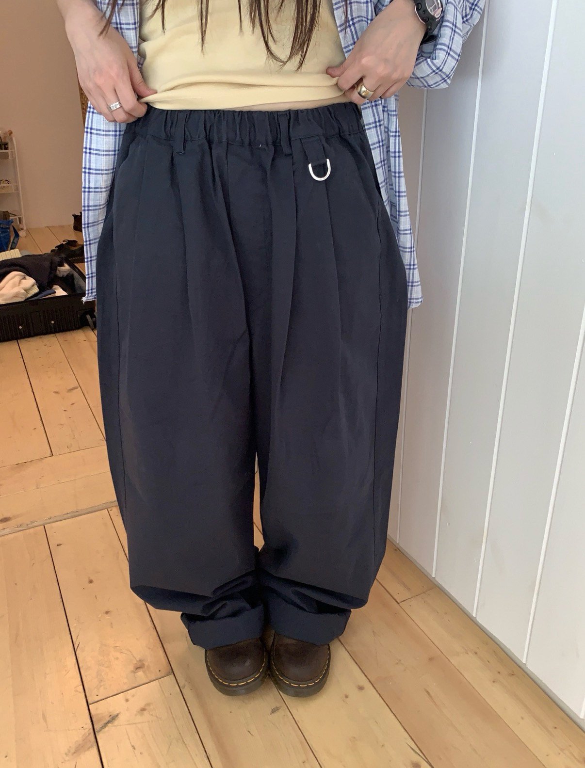 Gabardine D-Ring Pants