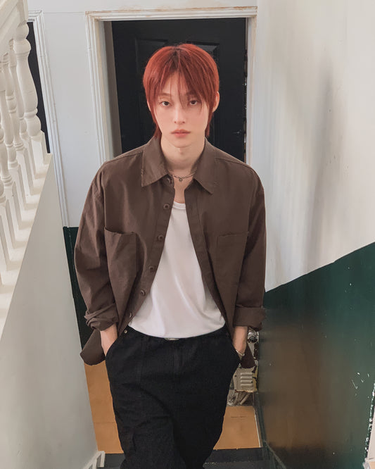 Oversized Utility Shirt Jacket