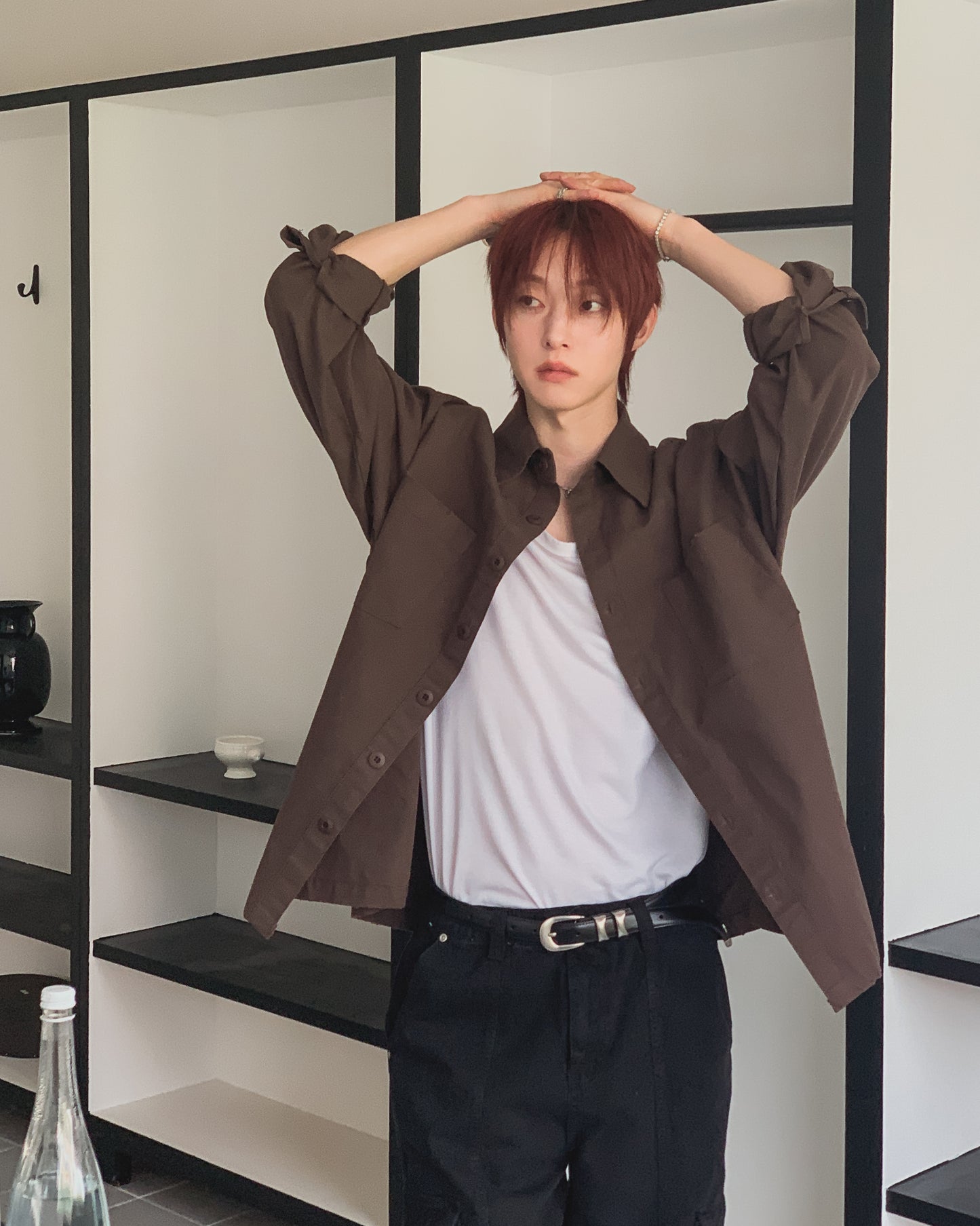 Oversized Utility Shirt Jacket