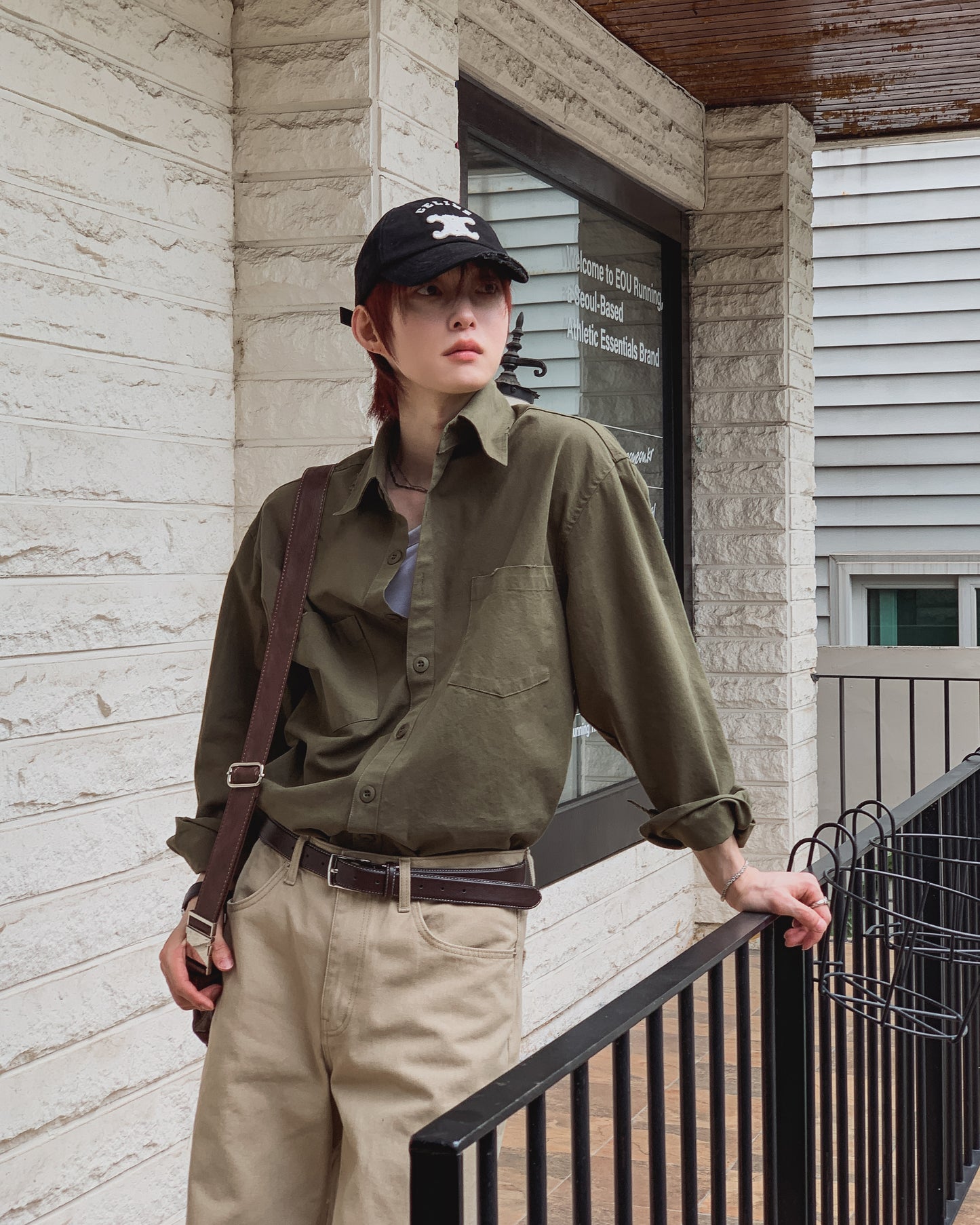 Oversized Utility Shirt Jacket