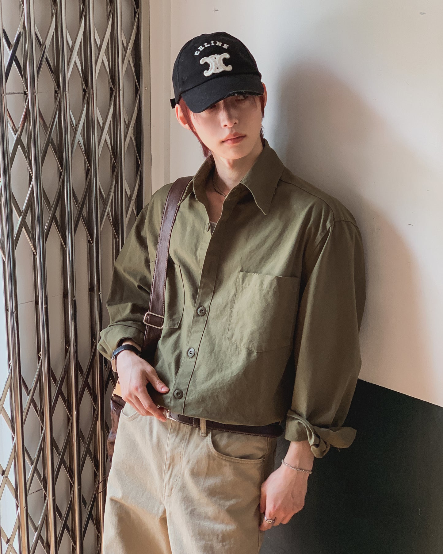 Oversized Utility Shirt Jacket