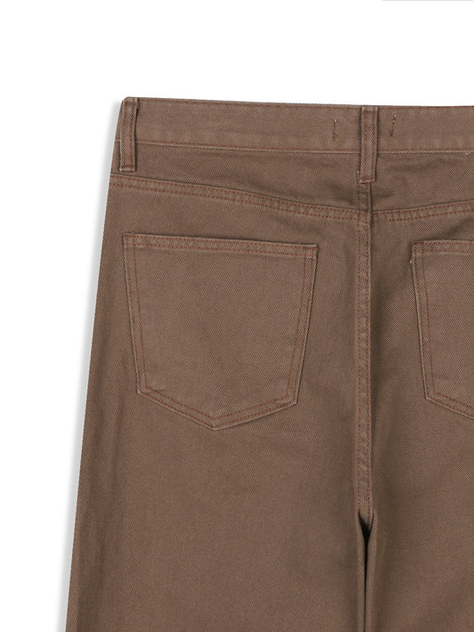Heavy Cotton Curve Bootcut Pants