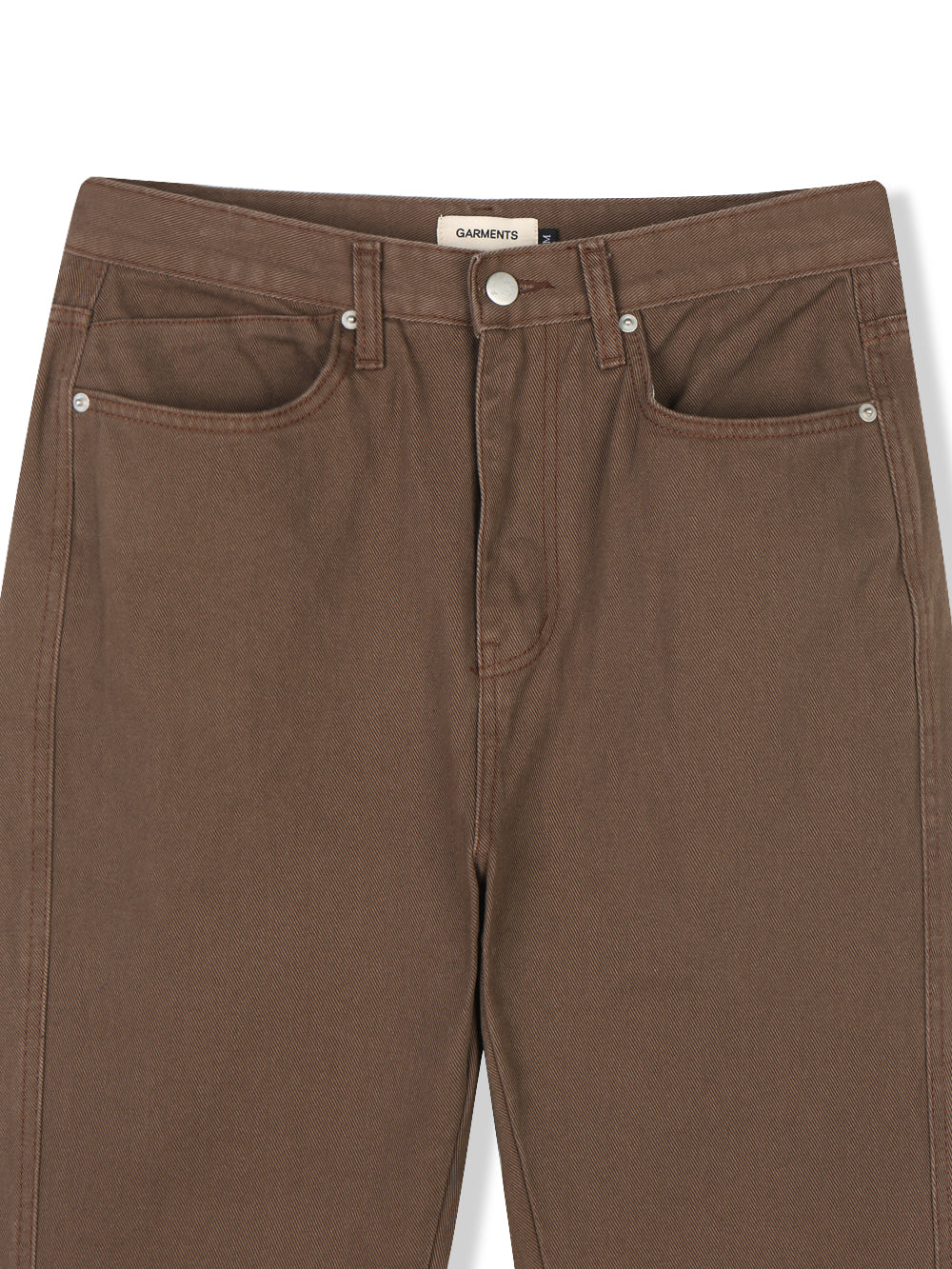 Heavy Cotton Curve Bootcut Pants