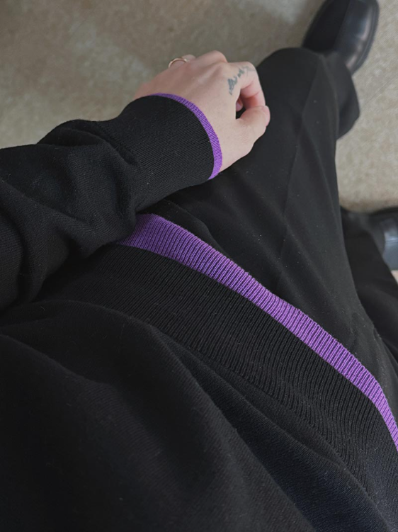 Oversized V-Neck Knit