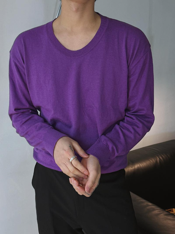 Oversized V-Neck Knit