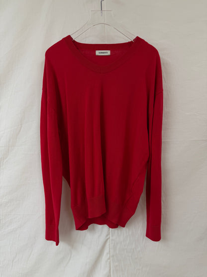 Oversized V-Neck Knit