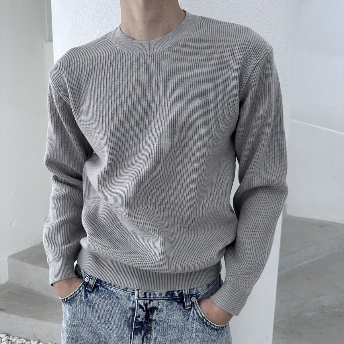 クリーンハチニット GRAY