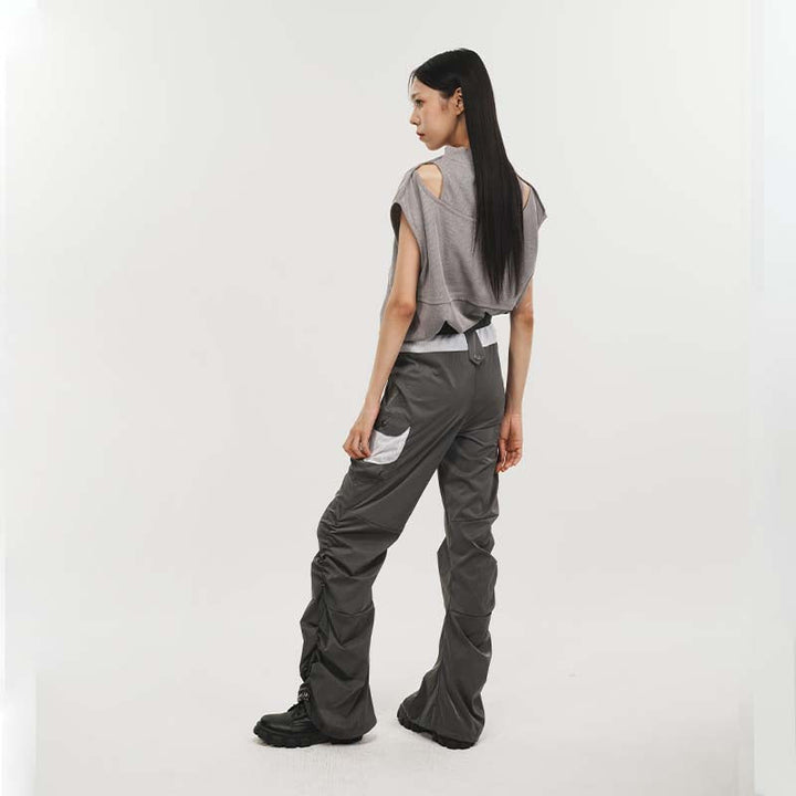 Side Sheer Panel Pants