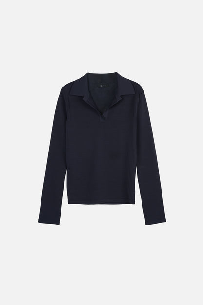 [BLOSSOM H COMPANY 2025SS] EL COLLAR KNIT