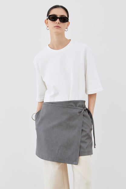 [BLOSSOM H COMPANY 2025SS] KAV SWEAT HALFSLEEVE