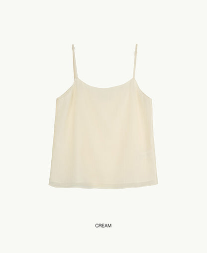 [BLOSSOM H COMPANY 2025SS] MOC WRINKLE SLEEVELESS